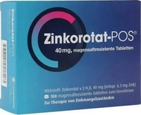 PZN-DE 06340903, URSAPHARM Arzneimittel Zinkorotat-POS Magensaftresistente Tabletten,