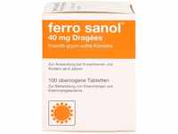 PZN-DE 03028737, UCB Pharma Ferro Sanol Überzogene Tabletten, 100 St, Grundpreis: