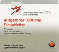 PZN-DE 02913880, W&ouml;rwag Pharma Milgamma 300 mg Filmtabletten, 30 St, Grundpreis:
