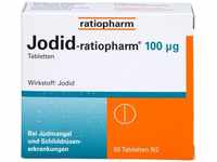 PZN-DE 04619133, Jodid-ratiopharm 100 µg Tabletten, 50 St, Grundpreis: &euro; 0,03 /