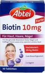 PZN-DE 18365989, Perrigo Abtei Biotin 10 mg Tabletten, 30 St, Grundpreis: &euro; 0,24