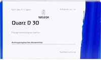 PZN-DE 01625676, WELEDA Quarz D30, 8 ml, Grundpreis: &euro; 3.945,- / l