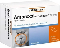 PZN-DE 00680940, Ambroxol-ratiopharm 75 mg Hustenl&ouml;ser Retardkapseln, 50 St,
