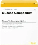 PZN-DE 04313575, Biologische Heilmittel Heel MUCOSA COMPOSITUM Ampullen, 10 St,