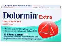 PZN-DE 00091089, Johnson & Johnson (OTC) Dolormin Extra bei Schmerzen und Fieber, 20