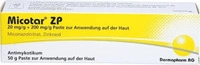 PZN-DE 01430352, DERMAPHARM MICOTAR ZP, 50 g, Grundpreis: &euro; 307,- / kg