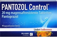 PZN-DE 05124445, DR. KADE Pharmazeutische Fabrik Pantozol Control 20 mg, 14 St,