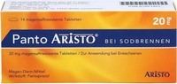 PZN-DE 07021927, Aristo Pharma Panto Aristo bei Sodbrennen 20 mg - Pantoprazol, 14