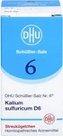 PZN-DE 10545918, DHU-Arzneimittel DHU Sch&uuml;&szlig;ler-Salz Nr. 6 Kalium sulfuricum D6