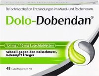 PZN-DE 06865787, Reckitt Benckiser Dolo-Dobendan Lutschtabletten bei Halsschmerzen,