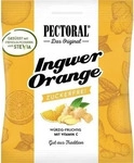 PZN-DE 08454841, WEPA Apothekenbedarf Pectoral Ingwer Orange Bonbons Zuckerfrei, 60