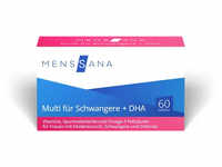 PZN-DE 09486228, Multi für Schwangere + DHA MensSana, 60 St, Grundpreis: &euro; 0,41