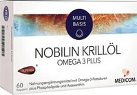 PZN-DE 06404543, Medicom Pharma Nobilin Krill&ouml;l Omega 3 Plus, 60 St, Grundpreis: