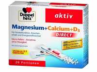 PZN-DE 07014117, Queisser Pharma Doppelherz Magnesium + Calcium + D3 aktiv, 20 St,
