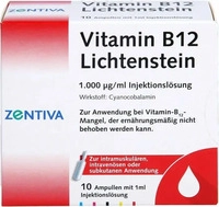 PZN-DE 06174296, Zentiva Pharma Vitamin B12 1. 000 &micro;g Lichtenstein Ampullen, 10 ml,