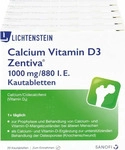 PZN-DE 10315696, Zentiva Pharma Calcium Vitamin D3 Zentiva 1000 mg/880 I.E.