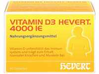 PZN-DE 11295470, Hevert-Arzneimittel Vitamin D3 Hevert 4.000 I.E. Tabletten, 90 St,