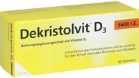 PZN-DE 11709693, Trommsdorff Dekristolvit D3 5.600 I.E. Tabletten, 60 St, Grundpreis: