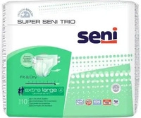 PZN-DE 00191253, TZMO Super Seni Trio Inkontinenzhosen Gr&ouml;&szlig;e 4 Extra Large, 10 St,