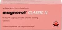 PZN-DE 00150768, W&ouml;rwag Pharma Magnerot Classic N Tabletten, 50 St, Grundpreis: