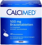 PZN-DE 09750168, HERMES Arzneimittel Calcimed 500 mg Brausetabletten, 40 St,