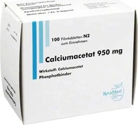 PZN-DE 01586976, KyraMed Biomol Naturprodukte Calciumacetat KyraMed 950 mg