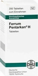 PZN-DE 08534712, DHU-Arzneimittel FERRUM PENTARKAN H, 200 St, Grundpreis: &euro; 0,08