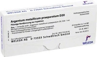 PZN-DE 01617932, WELEDA Argentum Metallicum Praeparatum D20, 8 St, Grundpreis: &euro;