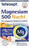 PZN-DE 13166699, Merz Consumer Care Tetesept Magnesium 500 Nacht Tabletten, 30 St,
