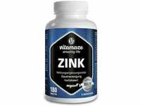 PZN-DE 12741486, Vitamaze Zink 25 mg hochdosiert vegane Tabletten, 180 St,