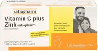 PZN-DE 16120930, Vitamin C plus Zink-ratiopharm, 40 St, Grundpreis: &euro; 0,26 /