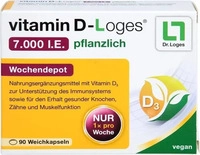 PZN-DE 17525936, Dr. Loges + Vitamin D-Loges 7.000 I.E. pflanzlich, 90 St,