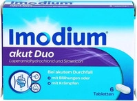 PZN-DE 17382690, Kenvue (OTC) Imodium akut Duo 2 mg/125 mg Tabletten bei akutem