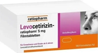 PZN-DE 15197758, Levocetirizin-ratiopharm 5 mg Filmtabletten, 100 St, Grundpreis: