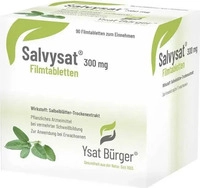 PZN-DE 16508114, Johannes B&uuml;rger Ysatfabrik Salvysat 300 mg Filmtabletten, 90 St,