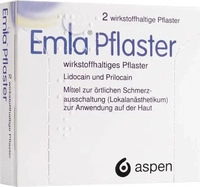 PZN-DE 08864800, Aspen Emla Pflaster, 2 St, Grundpreis: &euro; 3,39 / St&uuml;ck