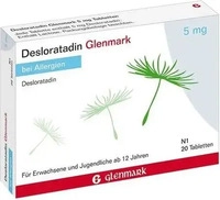 PZN-DE 09782978, Glenmark Arzneimittel Desloratadin Glenmark 5 mg Tabletten, 20 St,
