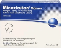 PZN-DE 12724795, DERMAPHARM Minoxicutan M&auml;nner 50 mg/ml Spray, 180 ml, Grundpreis: