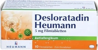 PZN-DE 16908368, HEUMANN PHARMA & . Generica Desloratadin Heumann 5 mg Filmtabletten,