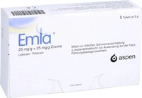 PZN-DE 13231356, Aspen Emla 25 mg/g Lidocain +25 mg/g Prilocain Creme, 25 g,