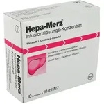 Hepa Merz Infusionskonz. Ampullen