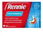 Rennie Pfefferminz gegen Sodbrennen Kautabletten
