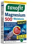 Taxofit Magnesium 500 Nacht + Melatonin Tabletten
