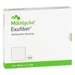 Exufiber 10x10 cm Gel-faserverband