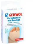 Gehwol Vorfusspolster mit Bandage rechts gross