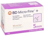 Bd Micro-fine+ Pen-nadeln 0,25x5 mm