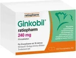 Ginkobil ratiopharm 240mg mit Ginkgo biloba