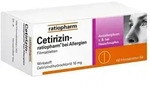 Cetirizin-ratiopharm&reg; bei Allergien 10 mg Filmtabletten