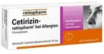 Cetirizin-ratiopharm&reg; bei Allergien 10 mg Filmtabletten