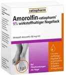 Amorolfin ratiopharm 5% - bei Nagelpilz